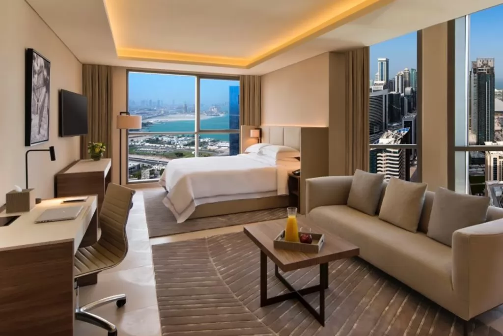 Residencial Listo Propiedad Estudio F / F Apartamentos del Hotel  alquiler en Doha #8254 - 1  image 